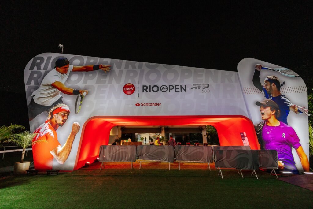 Cobertura esportiva do Rio Open pela WeHold Produtora